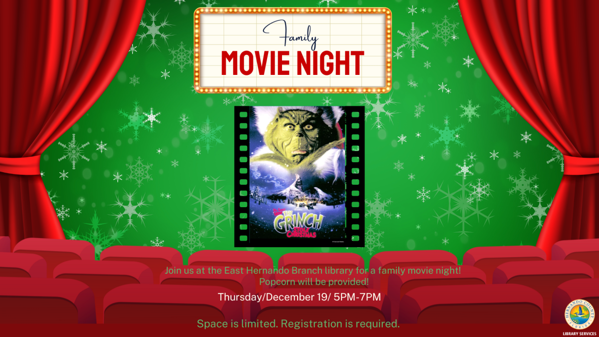 Family Movie Night @ East Hernando Branch 