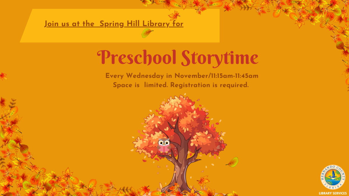 Preschool Storytime @ Spring Hill Branch 