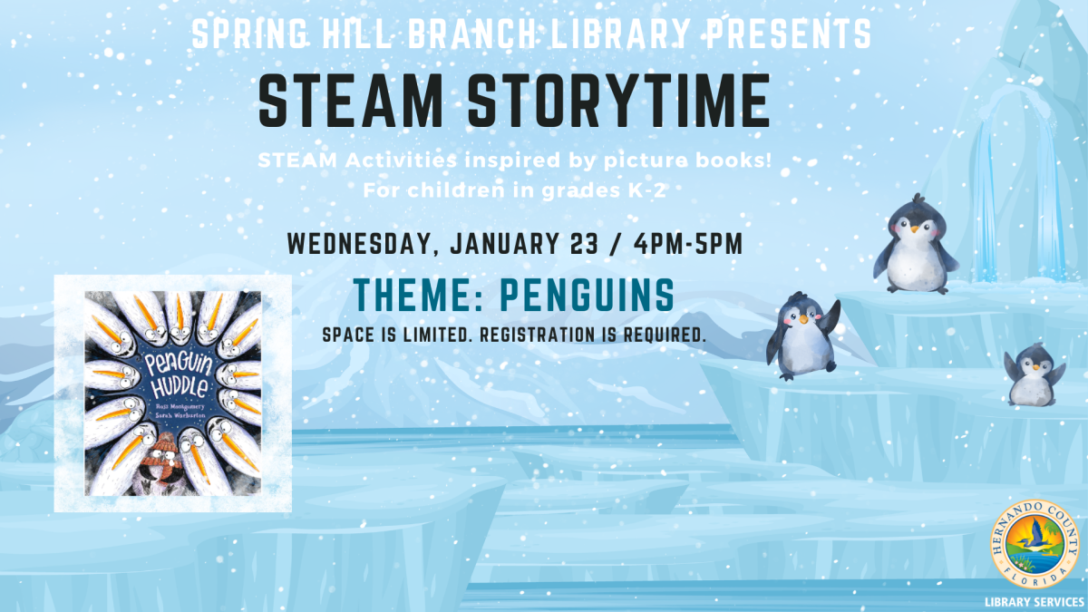 STEAM Storytime @ Spring Hill Branch 