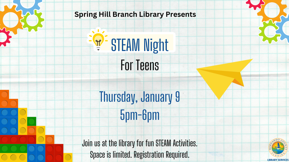 STEAM Night for Teens @ Spring Hill Branch 