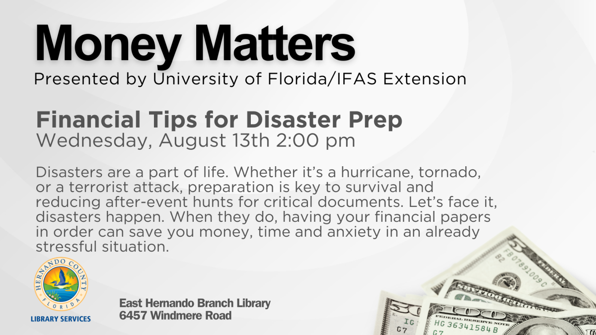 Financial Tips for Disaster Prep
