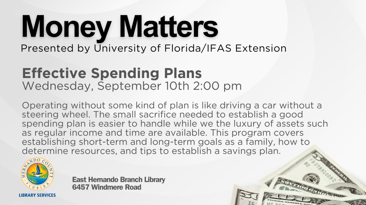 Effective Spending Plans