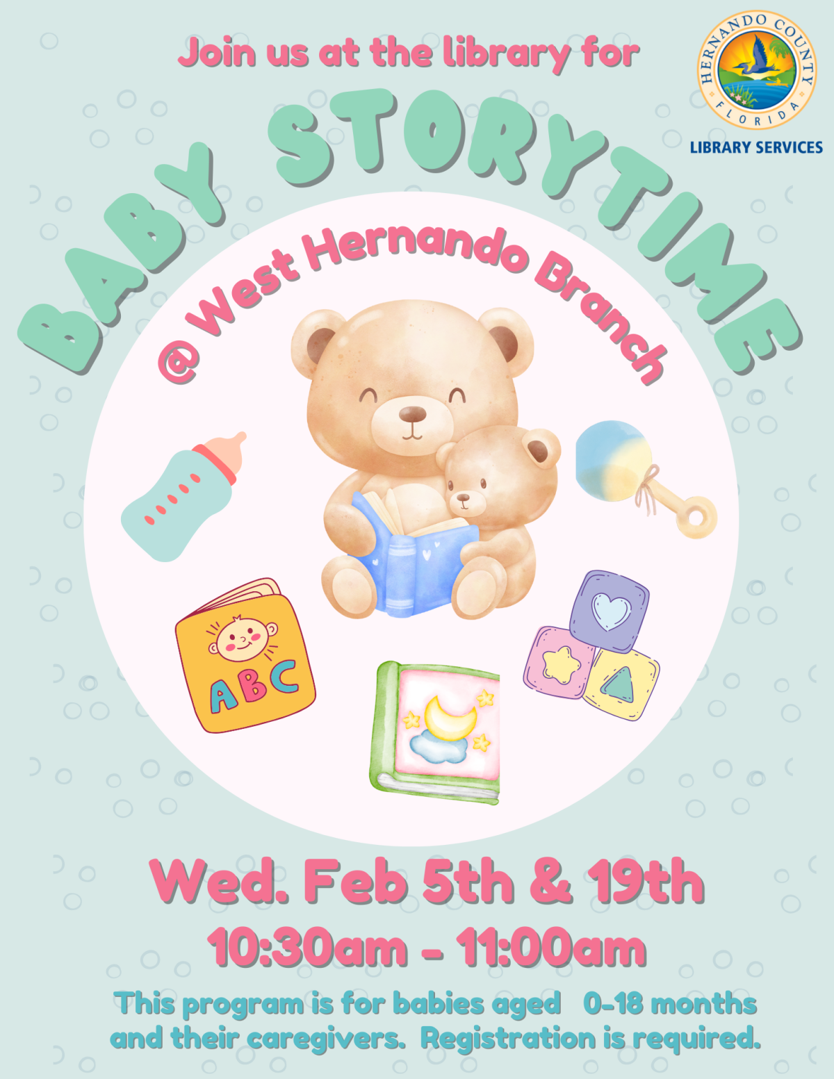 Baby Story Time West Feb 2025