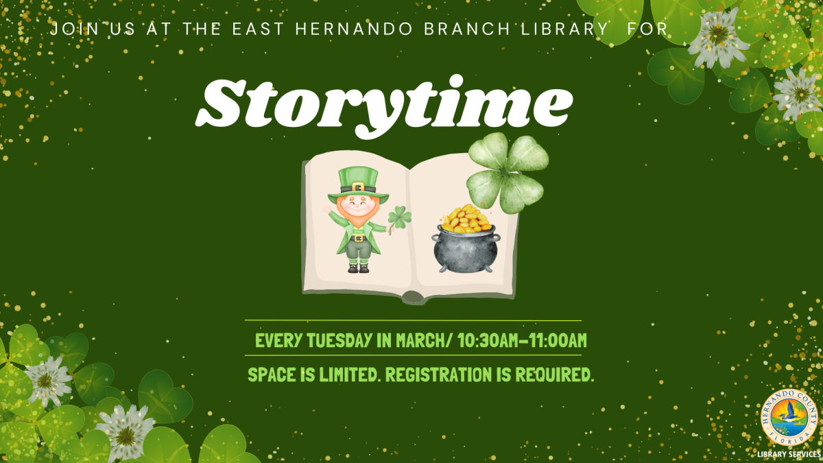 Storytime @ East Hernando Branch 