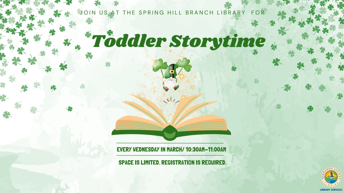 Toddler Storytime @ Spring Hill Branch 