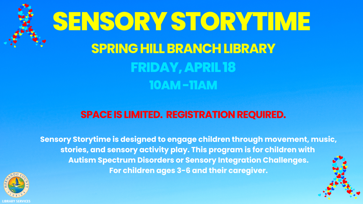 Sensory Storytime @ Spring Hill Branch 