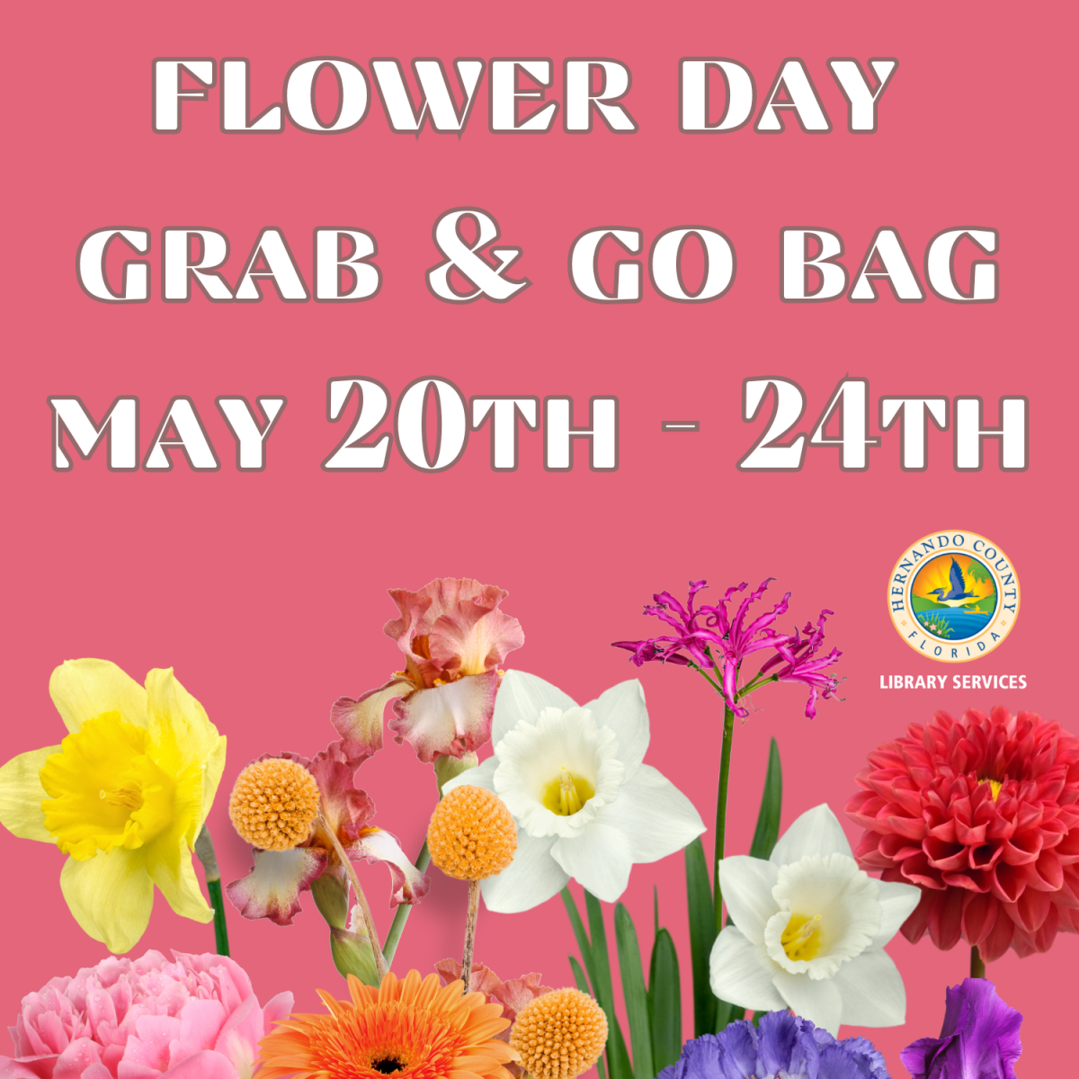 Flower Day Grab and Go Bag