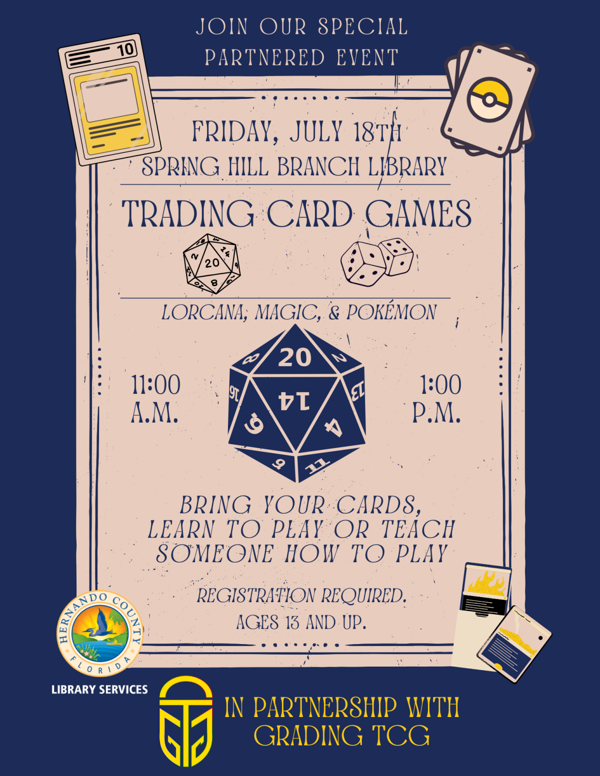 Trading Card Games @ Spring Hill Branch