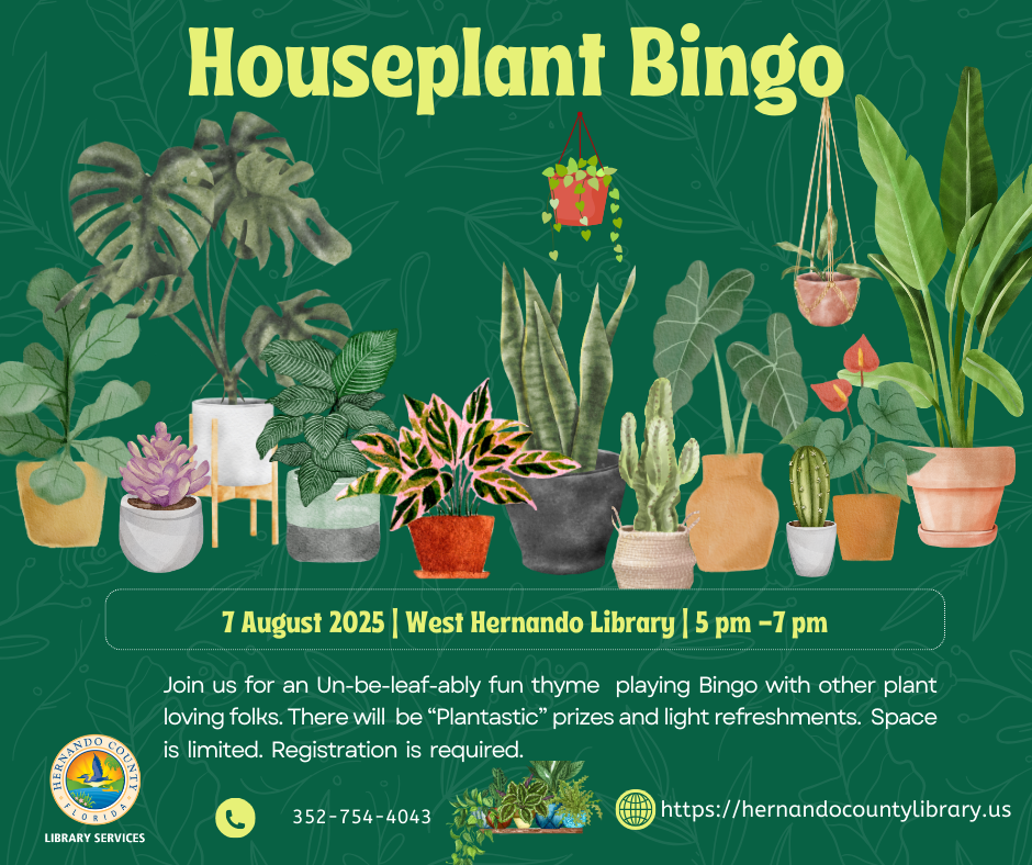 houseplant bingo
