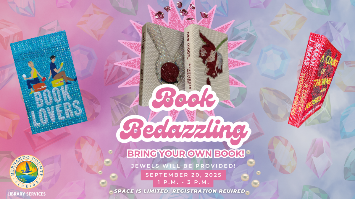 Book Bedazzling for Adults