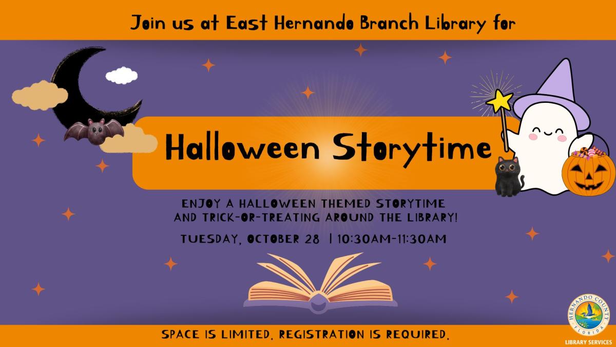 Halloween Storytime @ East Hernando