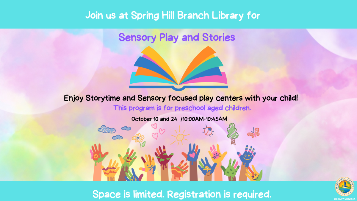 Sensory Play and Stories @ Spring Hill Branch 