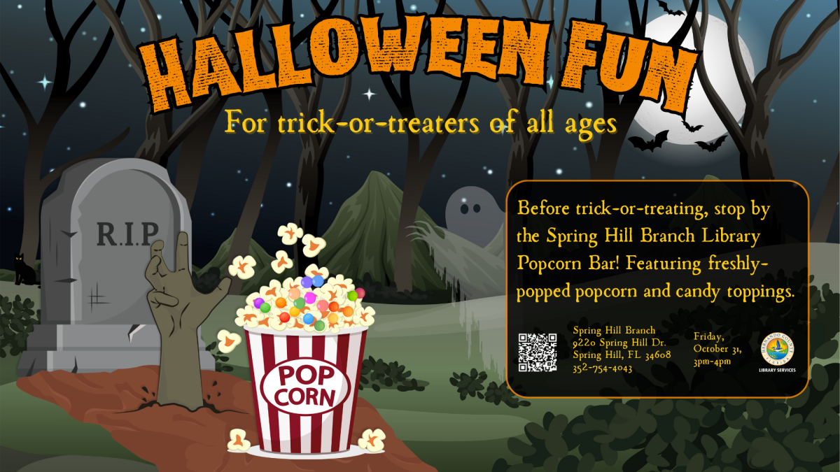 Halloween Popcorn Bar @ Spring Hill Branch