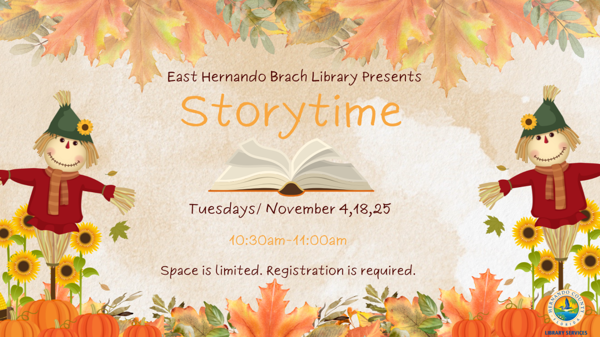 Storytime @ East Hernando Branch 