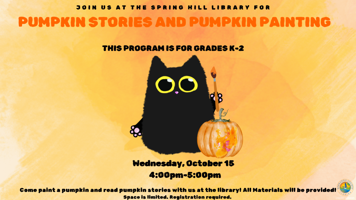 Pumpkin Stories and Pumpkin Painting @ Spring Hill Branch 