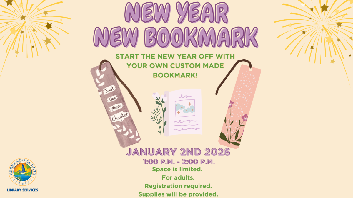 New Year New Bookmark!