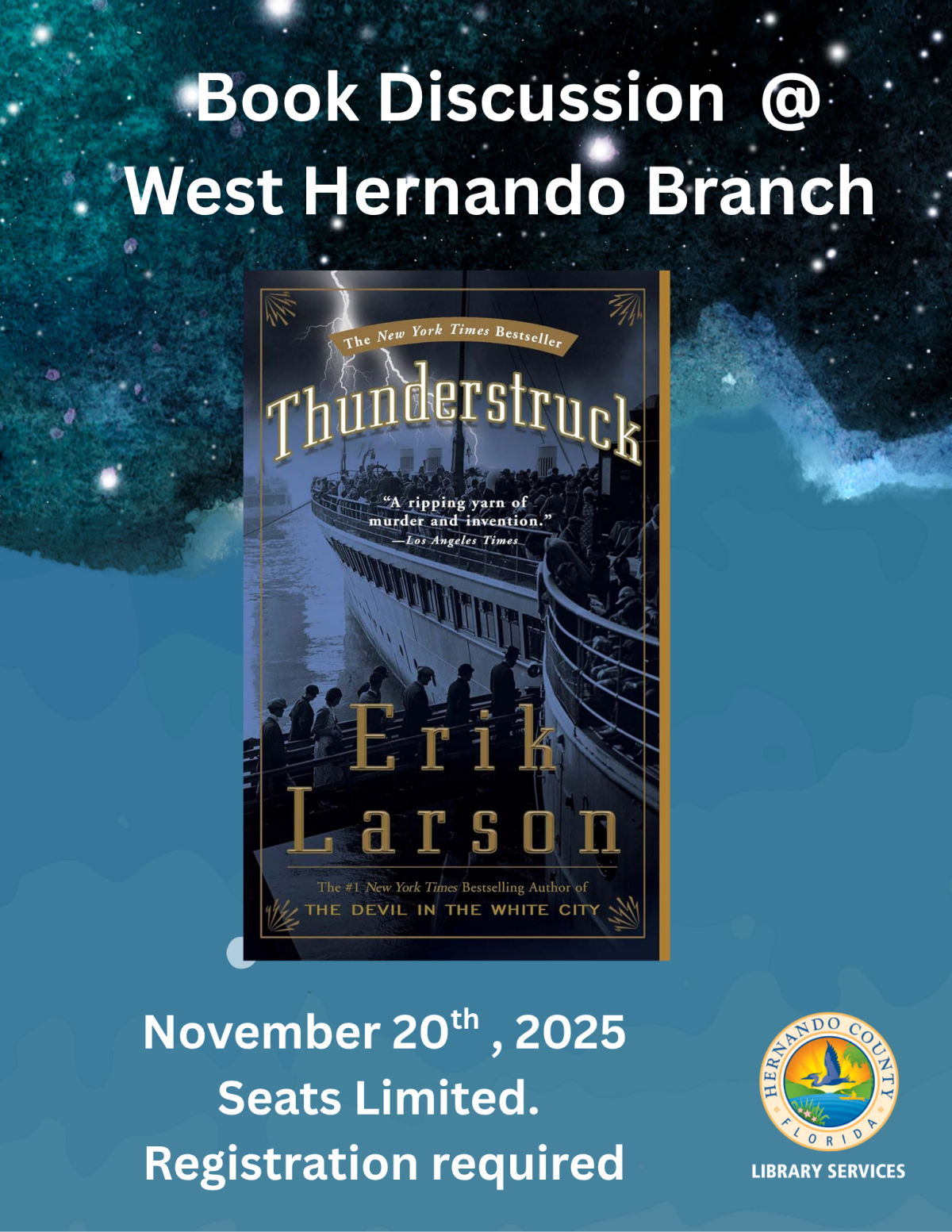 Book Discussion @ West Hernando Branch