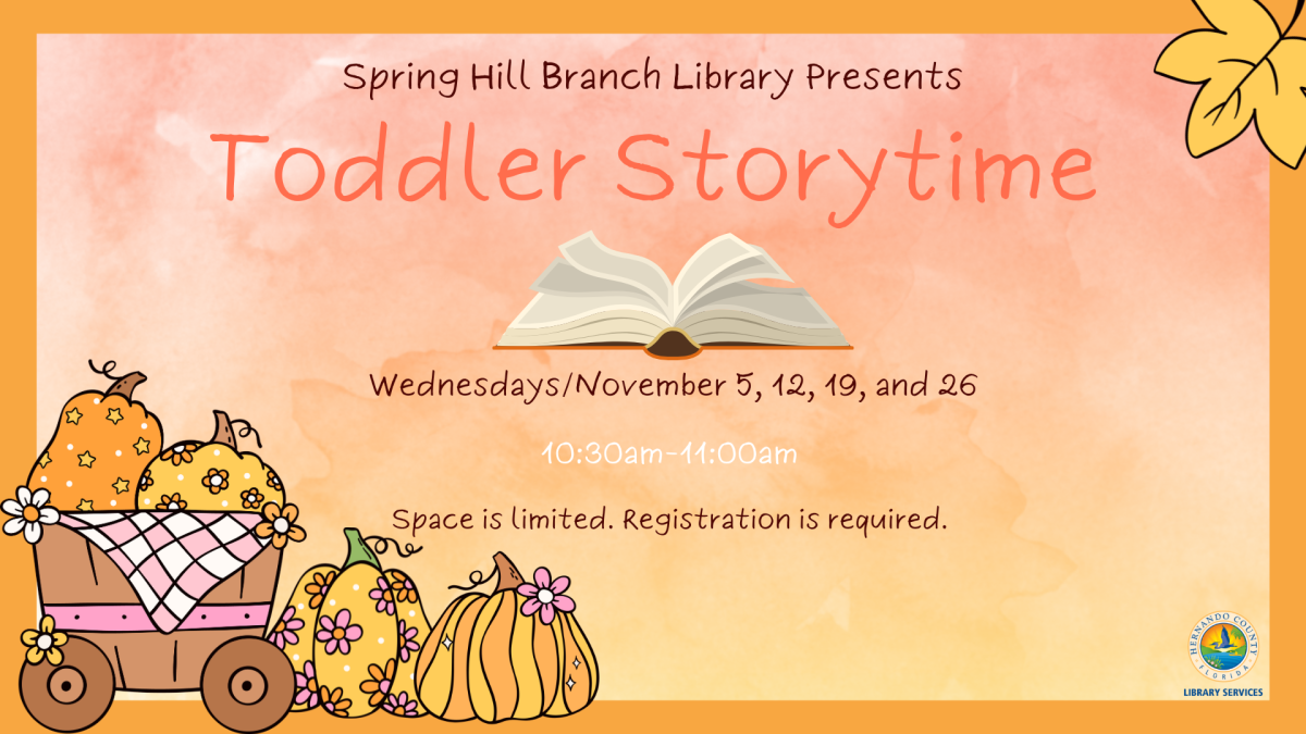 Toddler Storytime @ Spring Hill Branch 