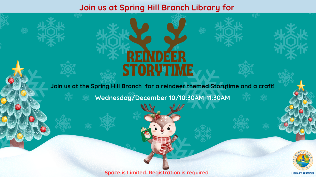 Reindeer Storytime @ Spring Hill Branch 