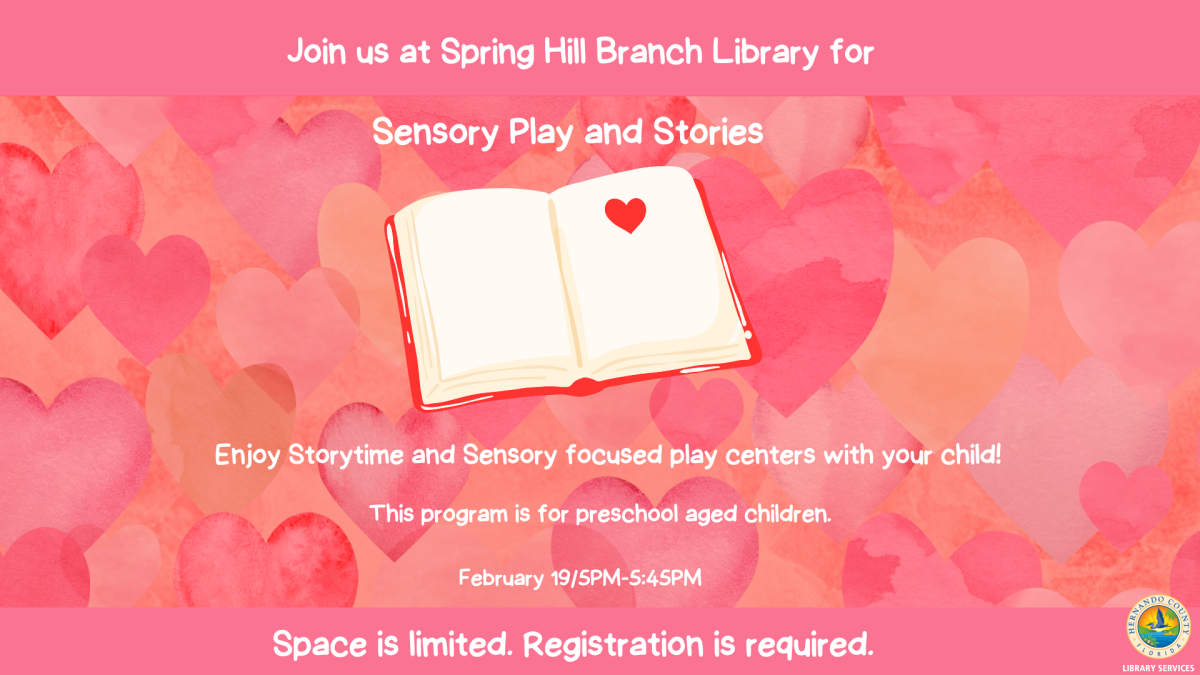 Sensory Play and Stories @ Spring Hill Branch 