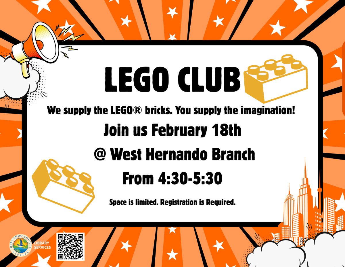 Lego Club @ West Hernando Branch