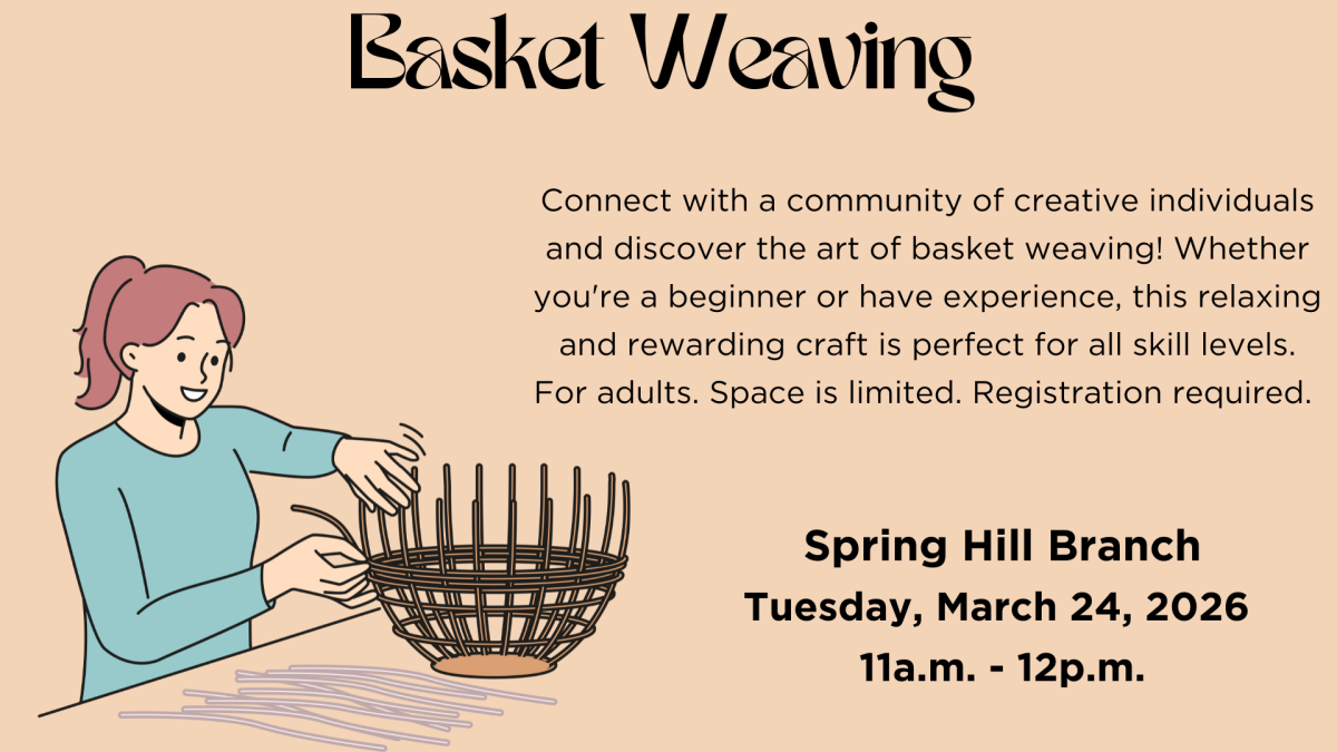 Basket Weaving @ Spring Hill Branch