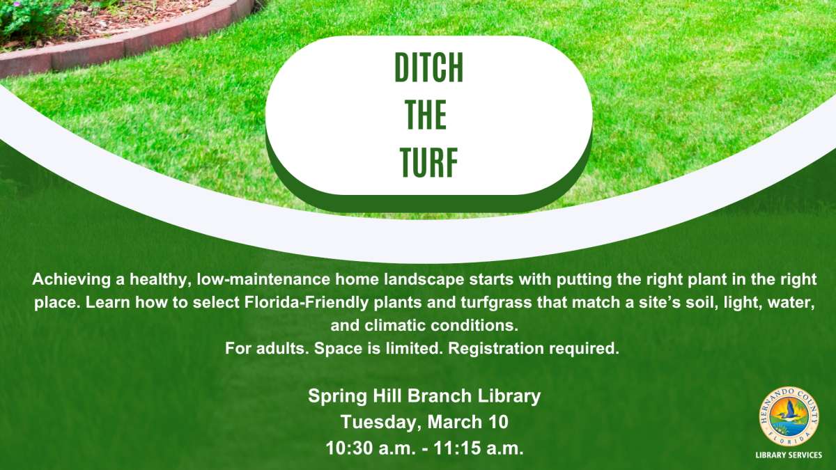 Ditch the Turf