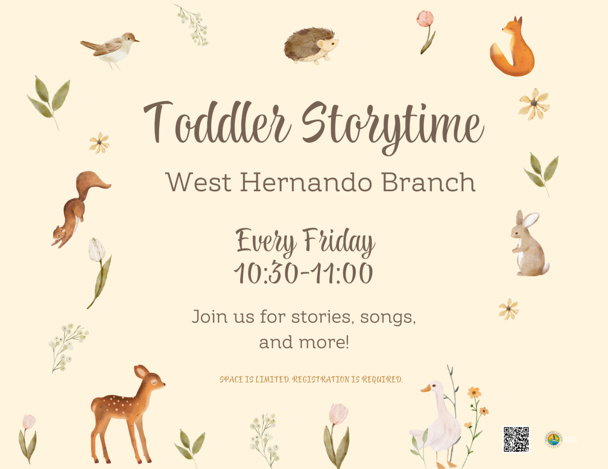 Toddler Storytime @ West Hernando Branch